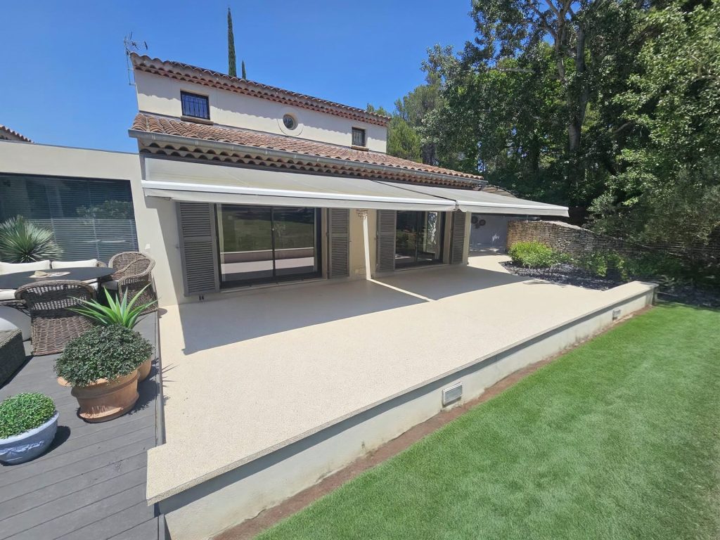 moquette de marbre terrasse